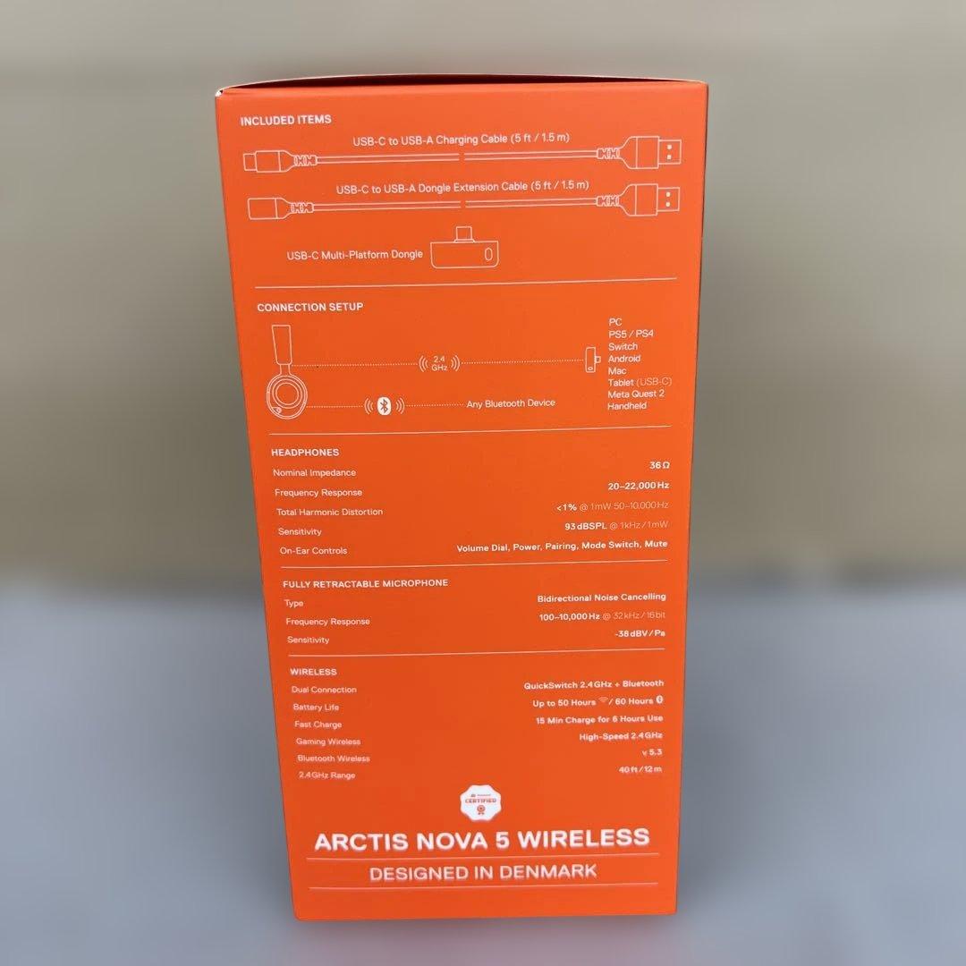 512499 SteelSeries Arctis Nova 5 ワイヤレス