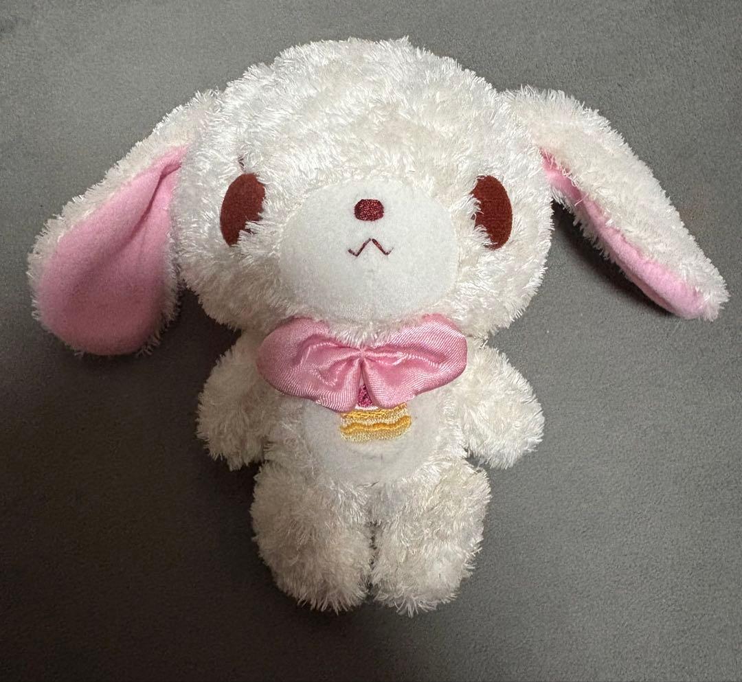 シュガーバニーズ しろうさ ケーキ刺繍 ぬいぐるみ