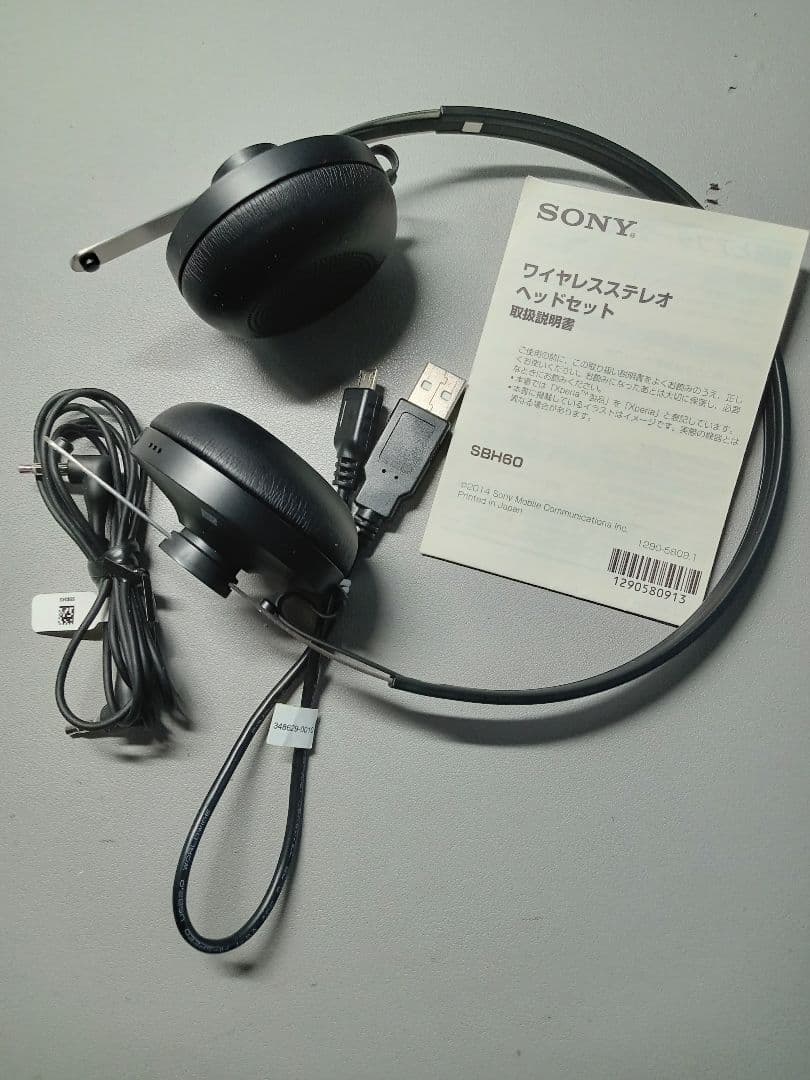 SONY Bluetooth対応 ワイヤレスヘッドホン SBH60 未使用品