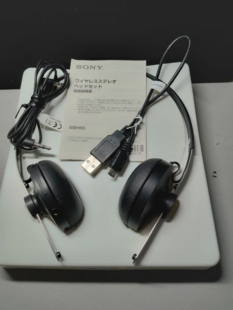 SONY Bluetooth対応 ワイヤレスヘッドホン SBH60 未使用品