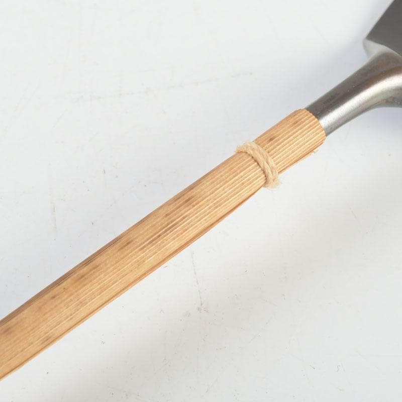 茶道具　古銅　一政堂造　伊藤政治　利休形　風炉灰匙　共箱　V　9497