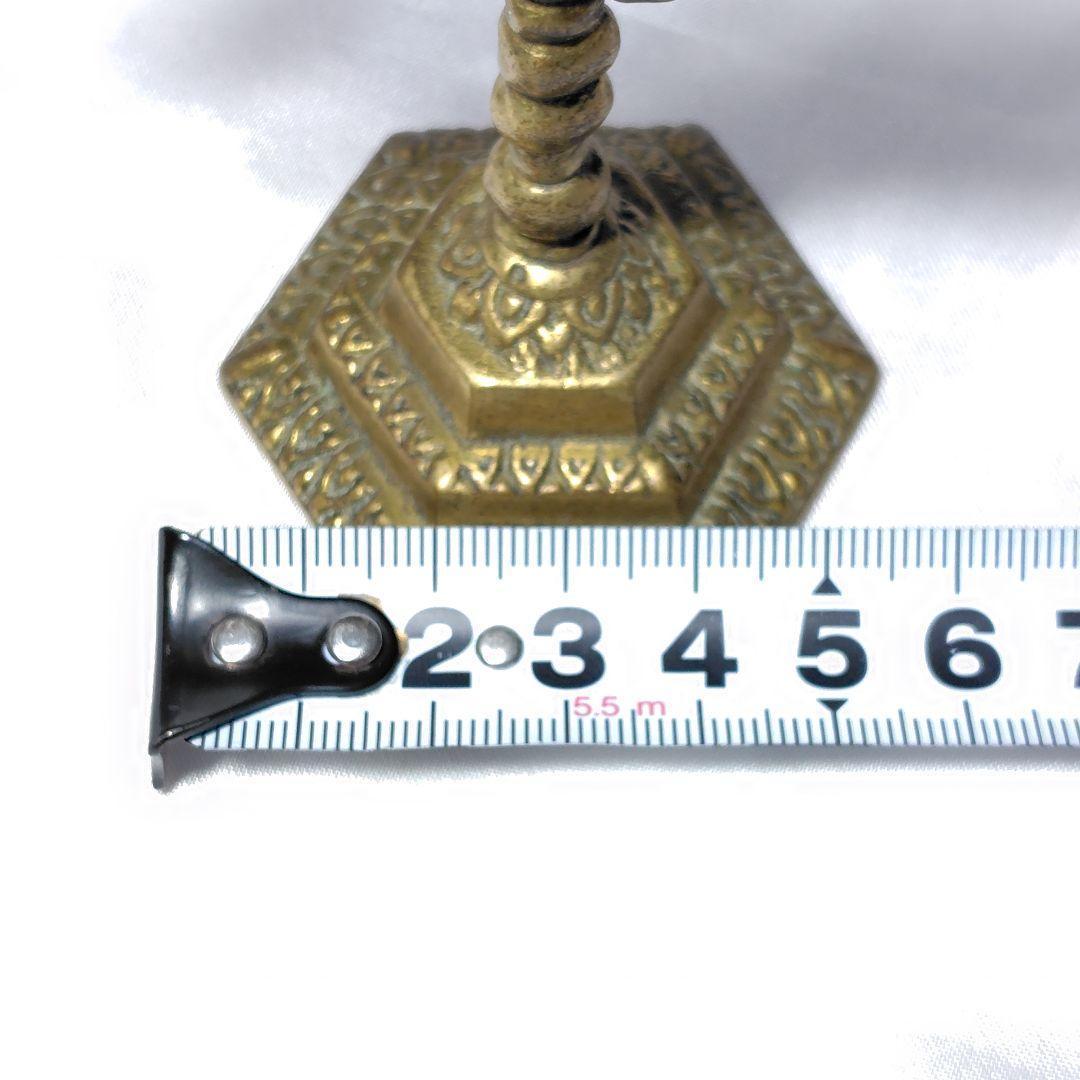 ✨ユダヤ教✨燭台★メノーラー★7枝★イスラエル★キャンドルスタンド★アンティーク