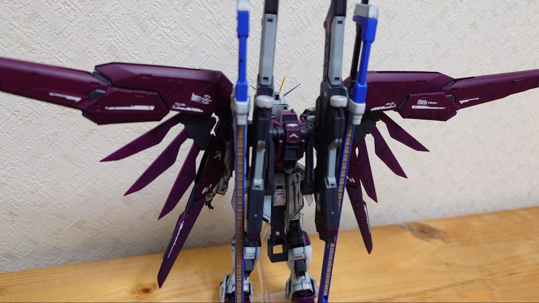 家猫ラムネ　塗装済　RG　デスティニーインパルス　完成品