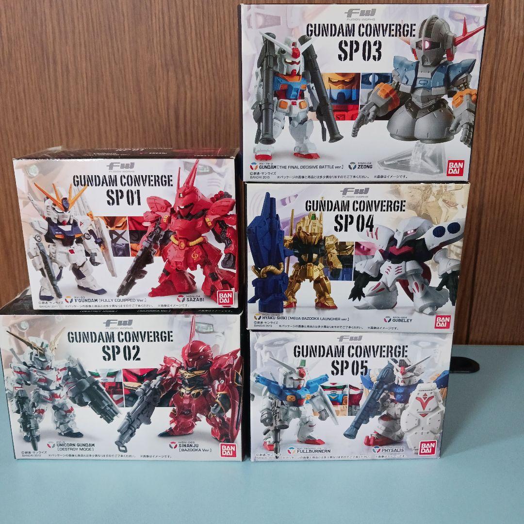 GUNDAM CONVERGE フィギュアセット 5種