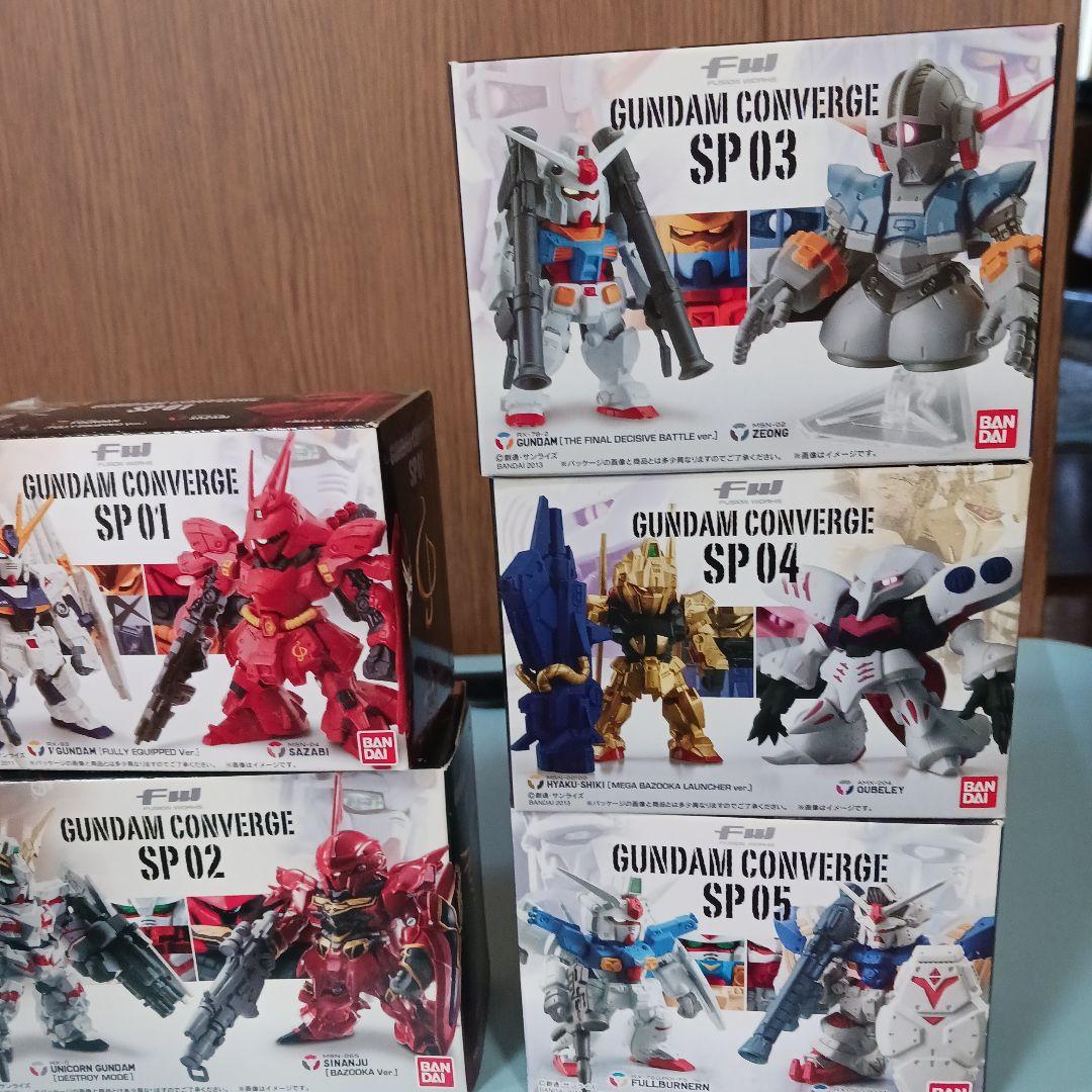 GUNDAM CONVERGE フィギュアセット 5種