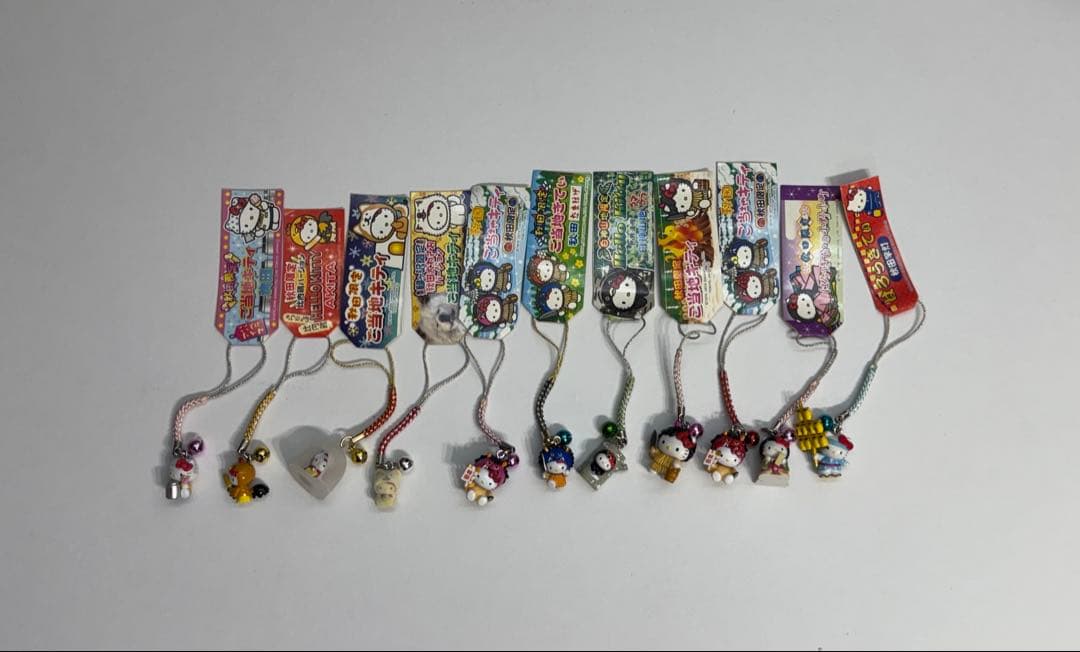 星*奨様 【レアあり】ご当地キティ根付　セット(F)