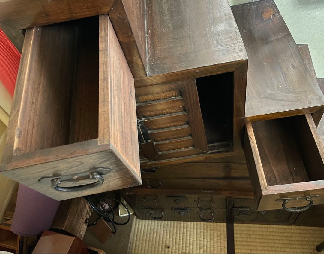 【やいこ】階段ダンス（右下階段部分のみ）　他商品とセット