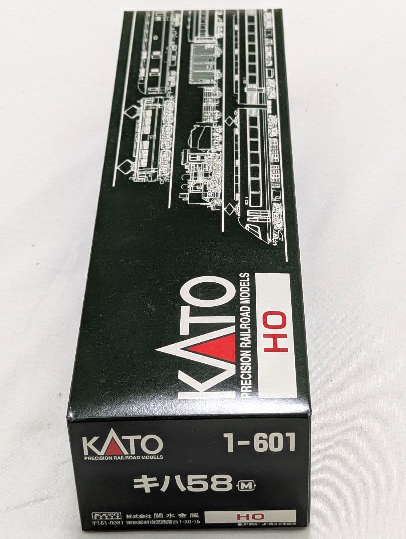 KATO　キハ5８ M車　HOゲージ　【1-601】 パーツ類未使用　美品　②