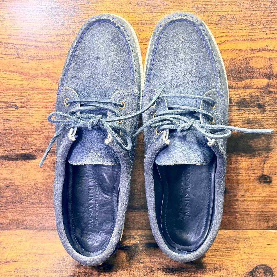 ☆即発 MAISON KITSUNÉ × QUODDY コラボ モカシン 9.5