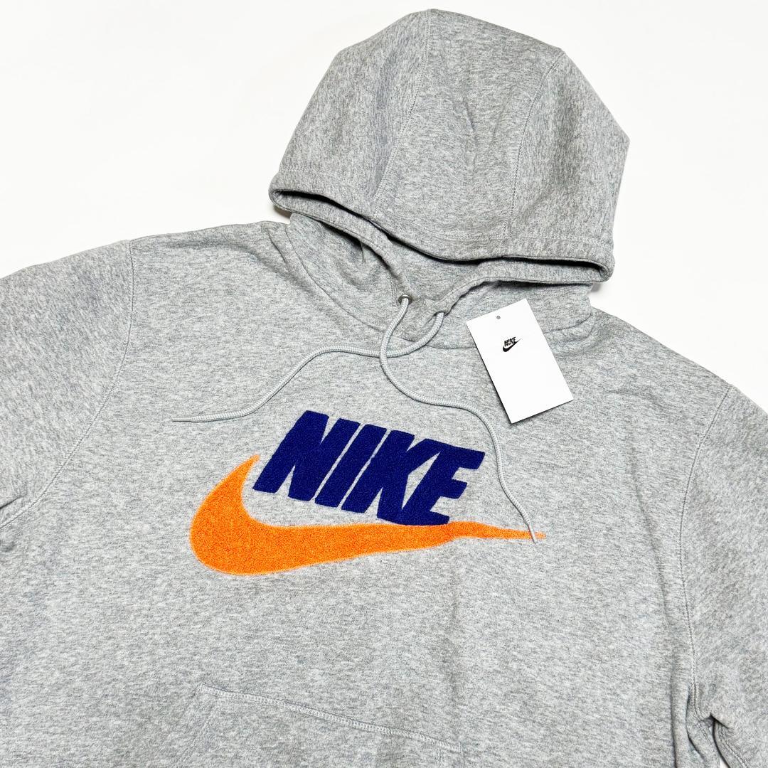 ■NIKE/ナイキ メンズプルオーバーパーカー グレーXL美品■