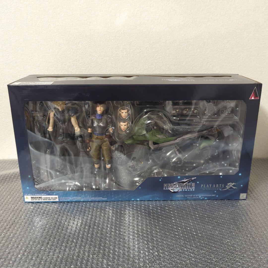 【希少】プレイアーツ改 ジェシー クラウド&バイクSET アクションフィギュア