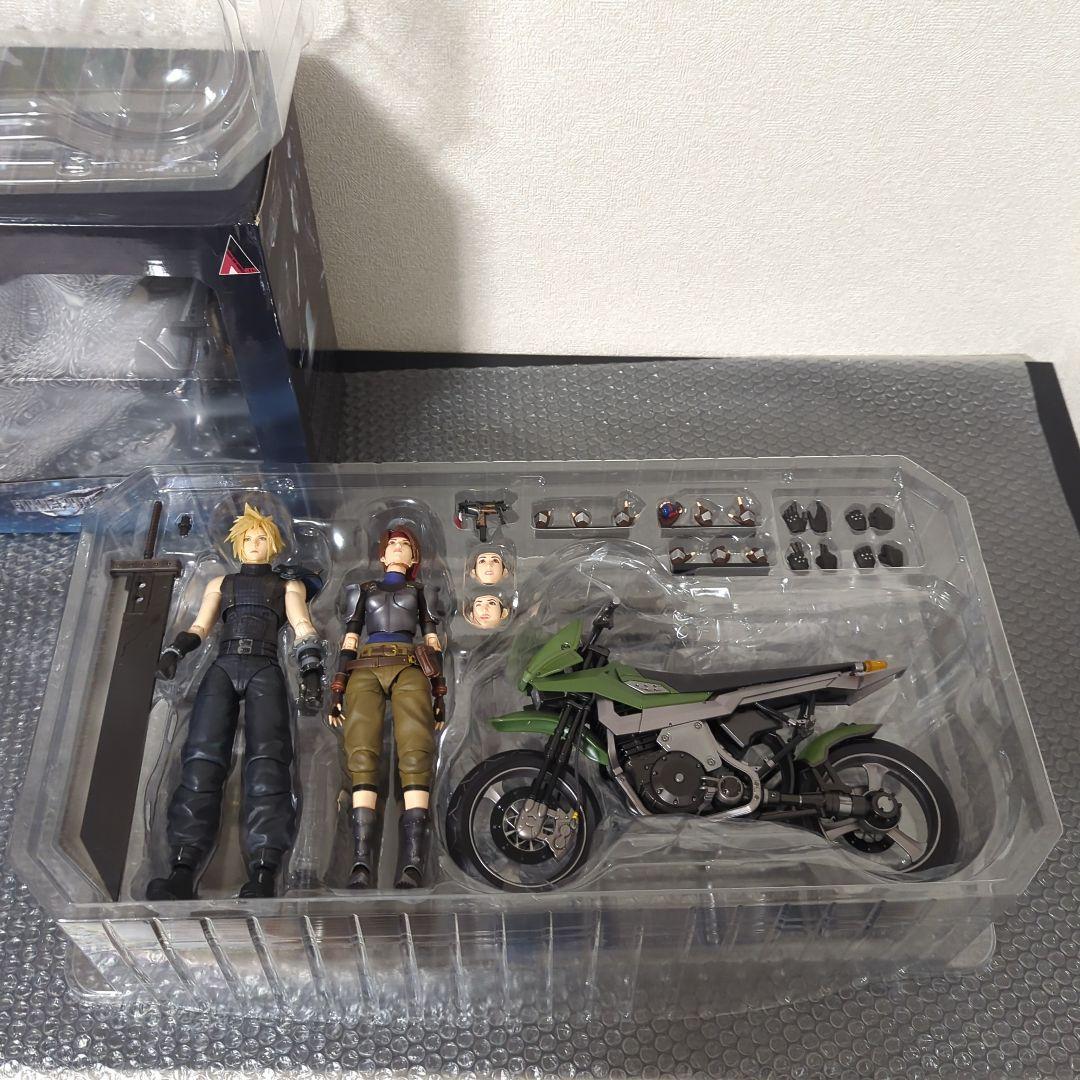 【希少】プレイアーツ改 ジェシー クラウド&バイクSET アクションフィギュア