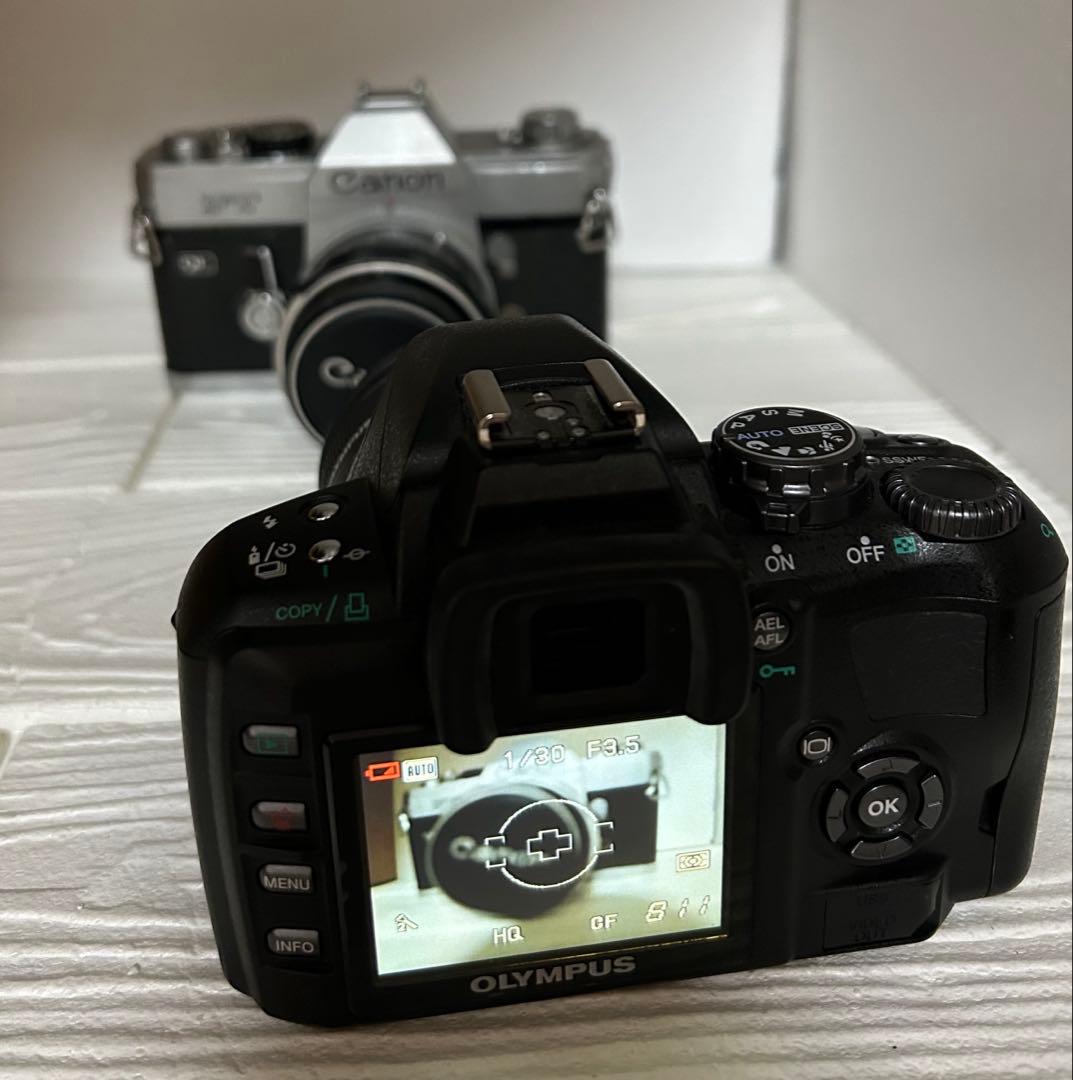 ショット数896回✨ OLYMPUS E-410 ダブルズームセット 趣味撮影に
