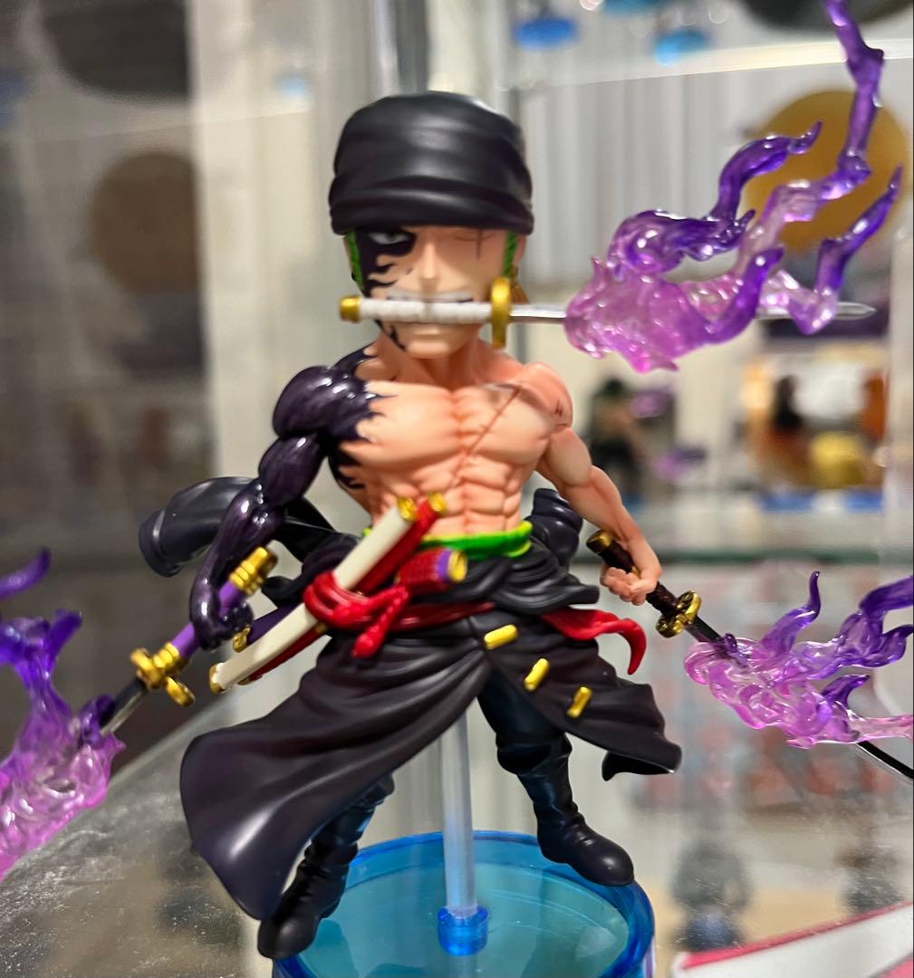 ワンピース　フィギュア　ゾロ　ガレージキット　ワーコレ　YZ ルフィ