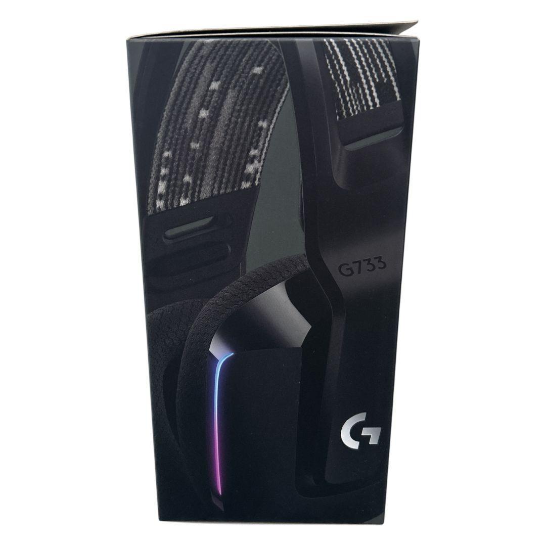 【極美品】 Logicool ワイヤレス ゲーミングヘッドセット G733 黒