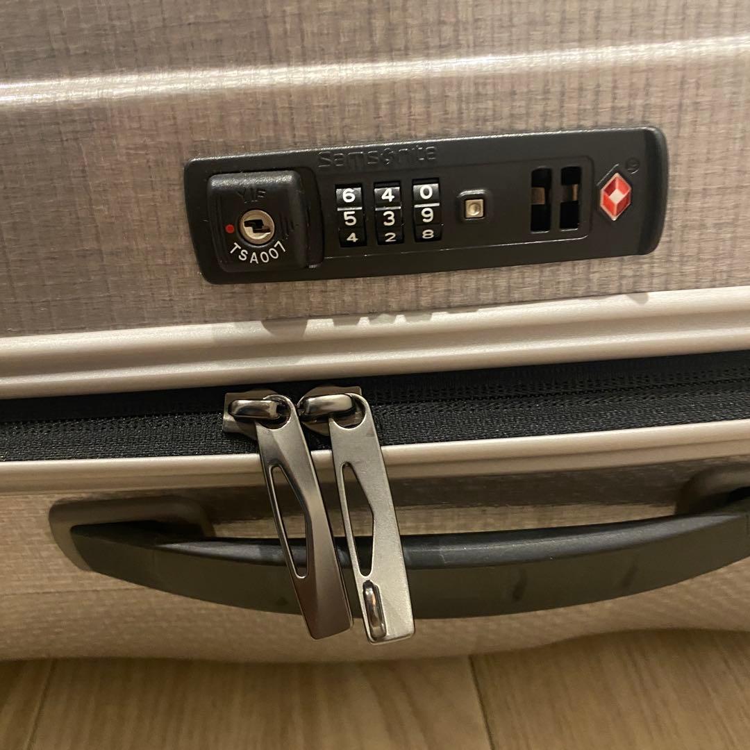 【極美品】サムソナイト コスモライト 94l パールホワイト