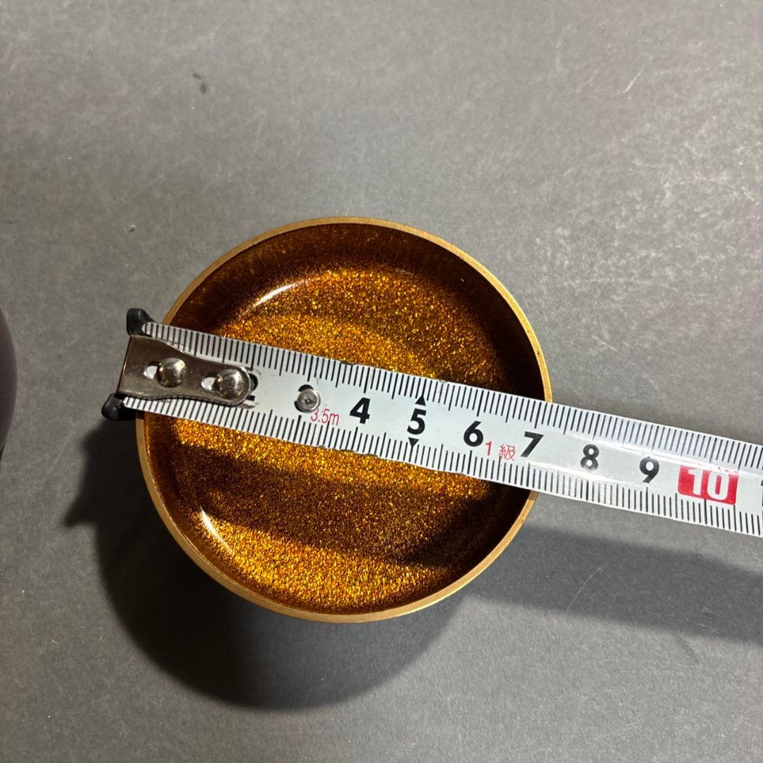 漆匠　二代　山下甫斎　棗　共箱