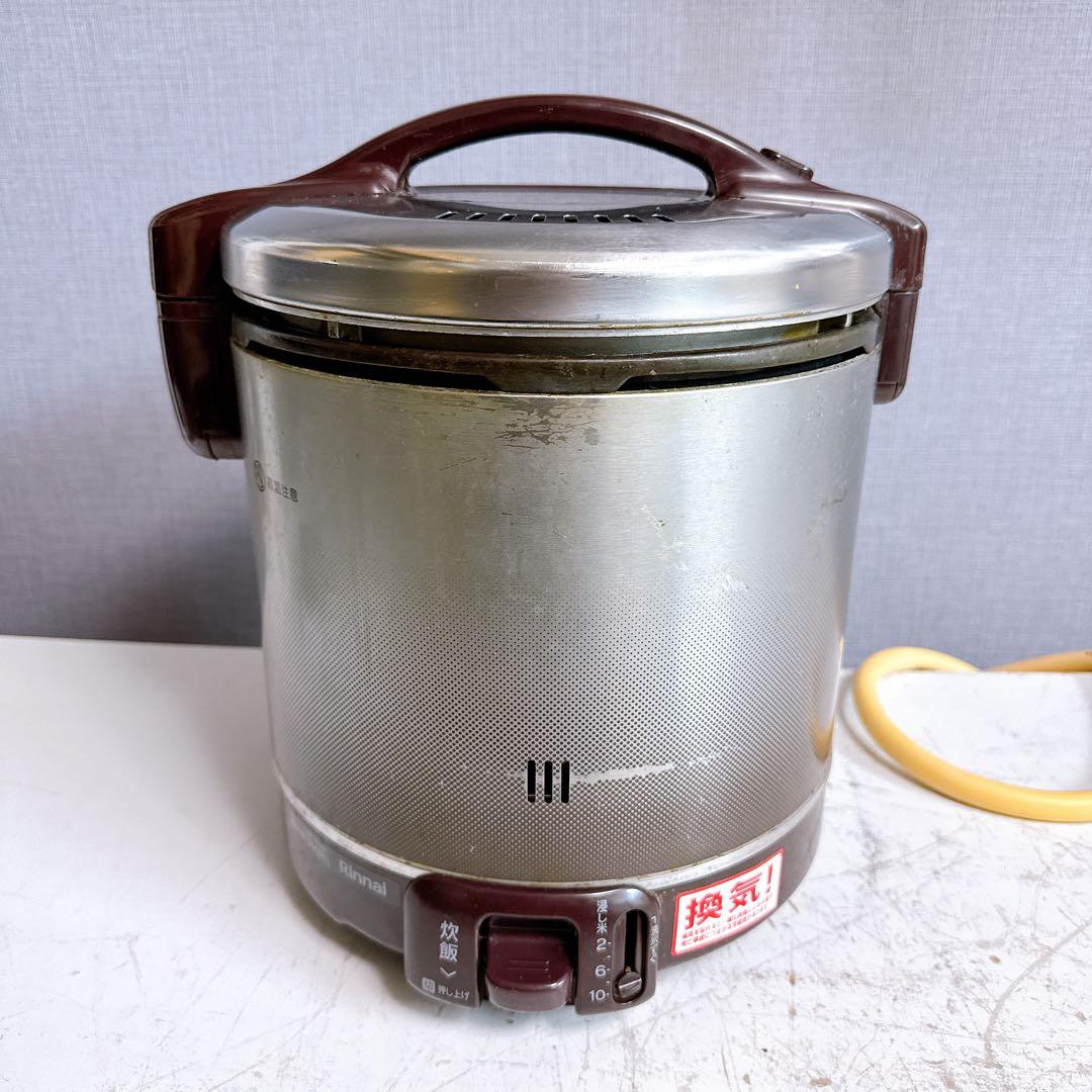 リンナイ　ガス炊飯器　RR-100FS 一升炊き