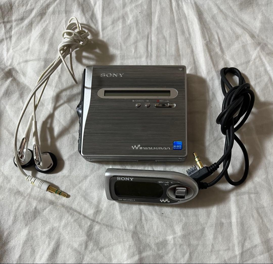 MDウォークマン　SONY MZ-NH1