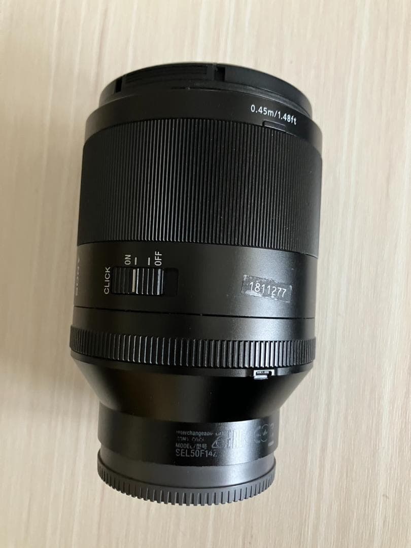 新品展示品 SONY ソニー レンズ FE50mm F1.4 SEL50F14Z