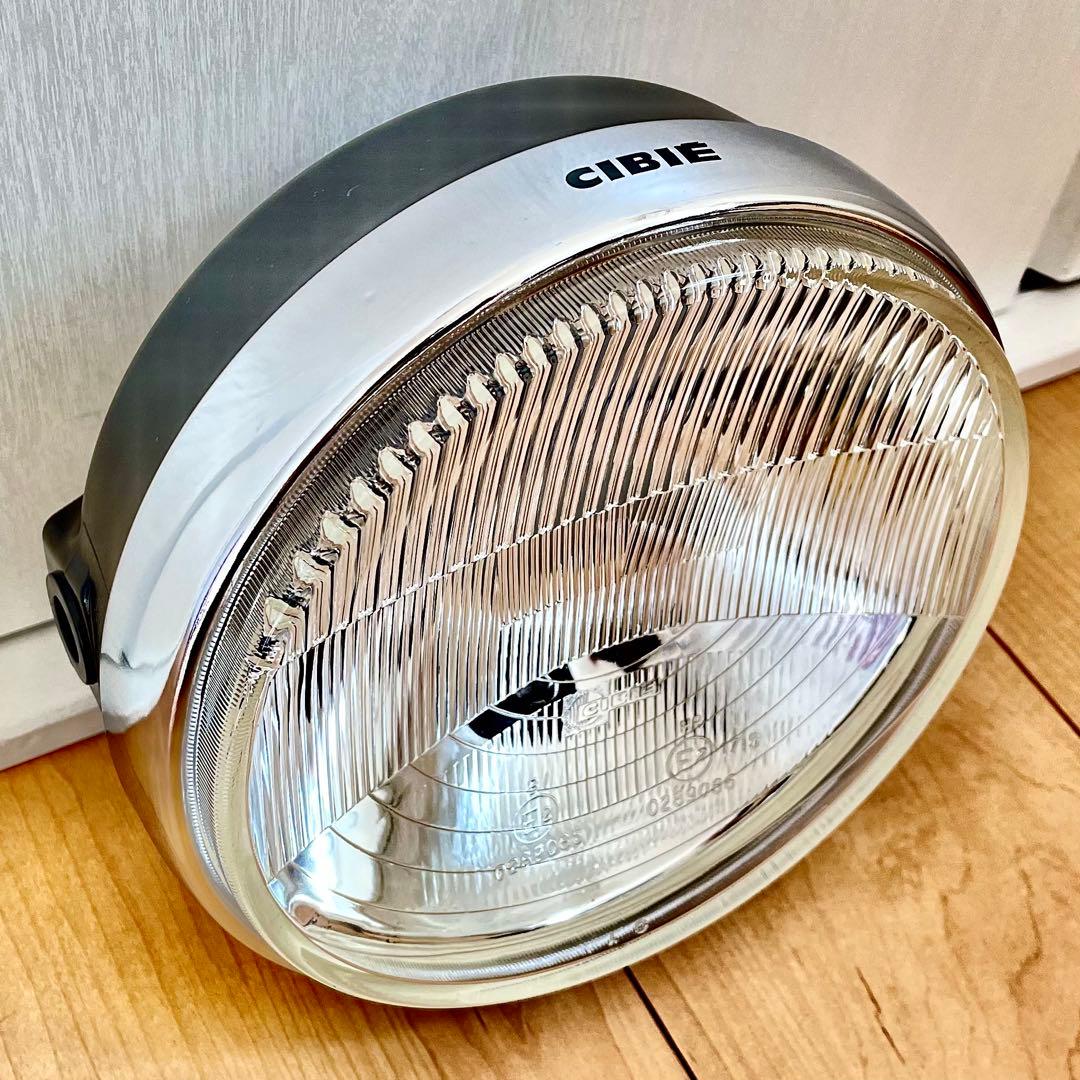 ☆☆☆！　当時物 シビエ 凹み ヘッドライト CIBIE