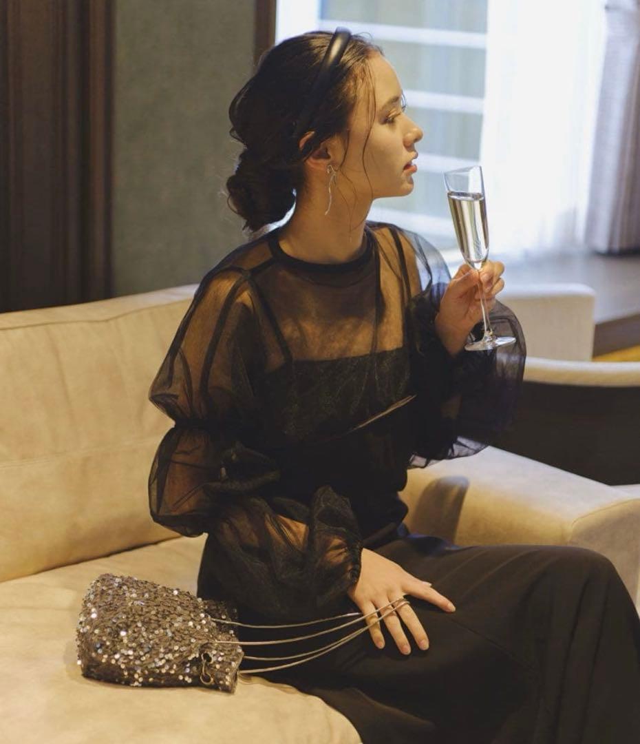 kastane tullelayereddress オケージョンドレス