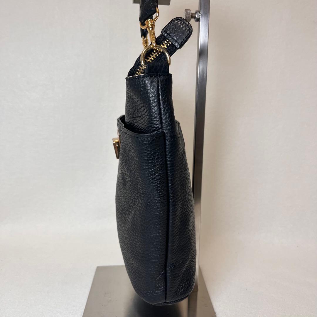 ☆未使用級☆ ATAO アタオ ホリデー ショルダーバッグ ブラック 2way