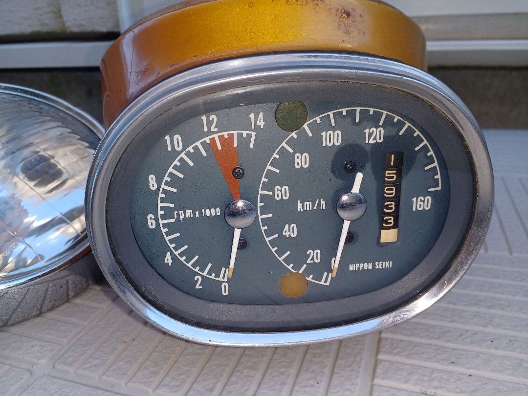 CB125k スピードメーター