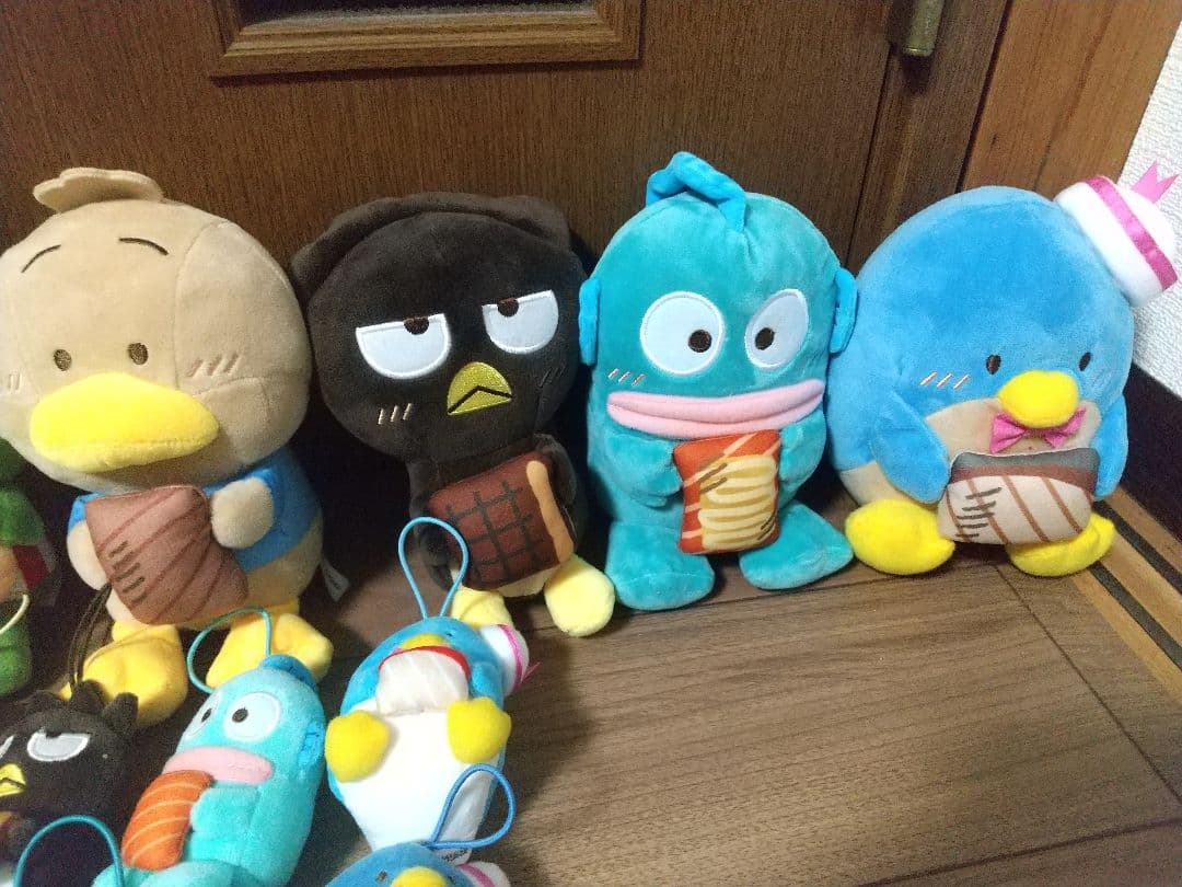 スシロー はぴだんぶい ぬいぐるみ 全種類 サンリオ