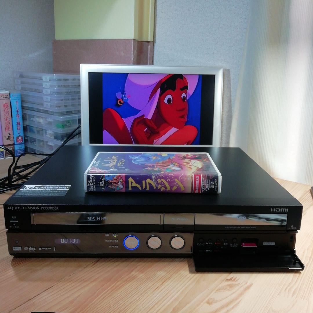 SHARP HDD/VHS/DVDレコーダー【DV-ACV52】