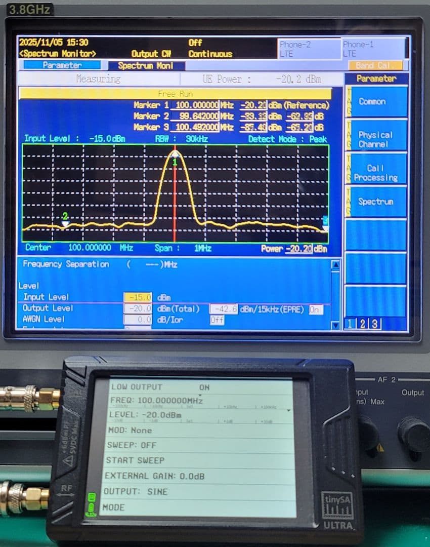 その他 MT8820C RadioCommunicationAnalyzer 3.8G