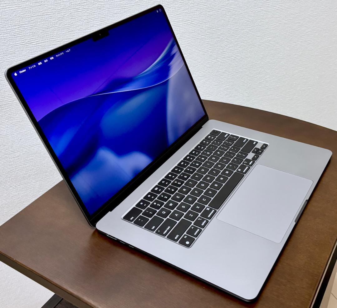 【美品】MacBook Air 15インチ M2 512GB 保証付 付属品完備
