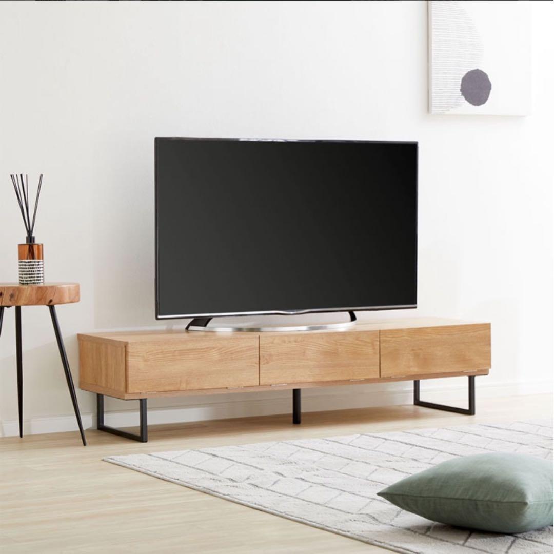 日本製 150cm テレビボード LOWYA ロウヤ　テレビ台