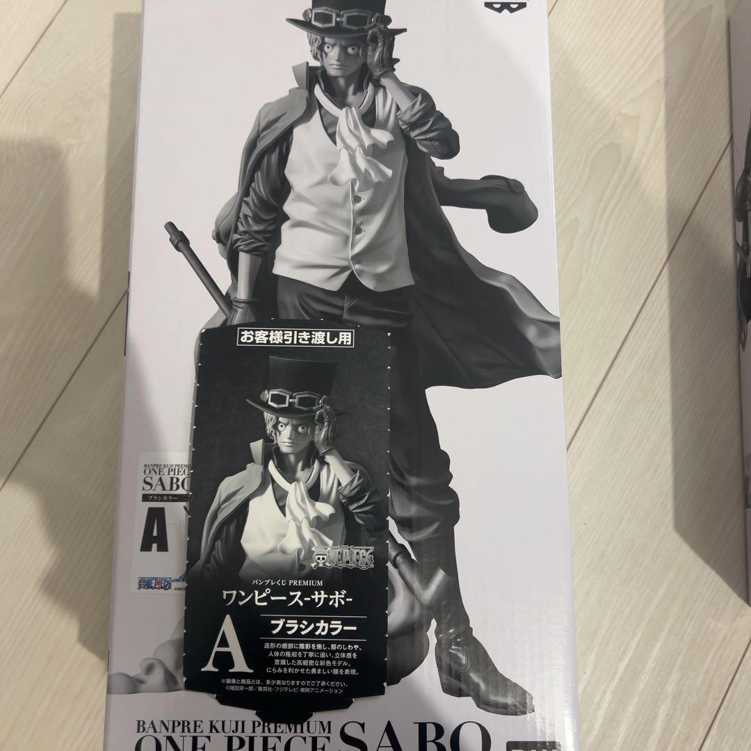 フィギュア　半券つき　バンプレくじ　A賞　サボ　ichiban kuji