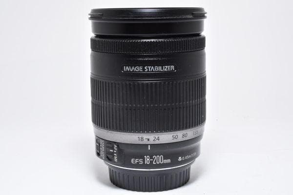 レンズ(ズーム) Canon EF-S 18-200mm f/3.5-5.6 IS