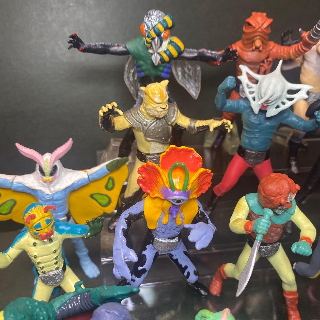 仮面ライダー　HG ガシャポン　ガチャポン　怪人フィギュア　21体セット