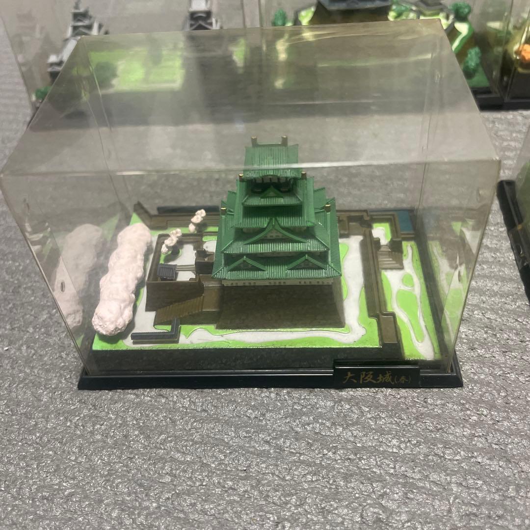 日本の名城　城郭コレクション　熊本城　安土城　大阪城　和歌山城　5個セット