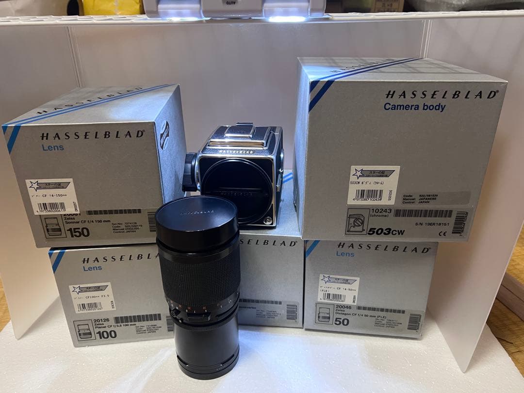 【本日購入で翌日発送】ハッセルブラッド　503cw ブラック他　レンズセット