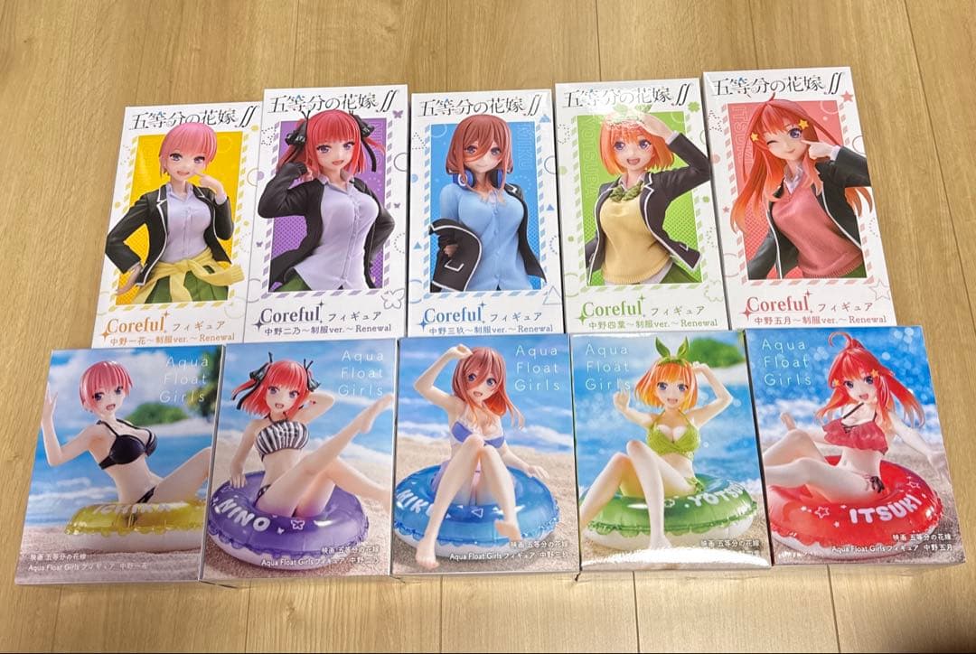 五等分の花嫁 Aqua Float Girls &Corefulフィギュア