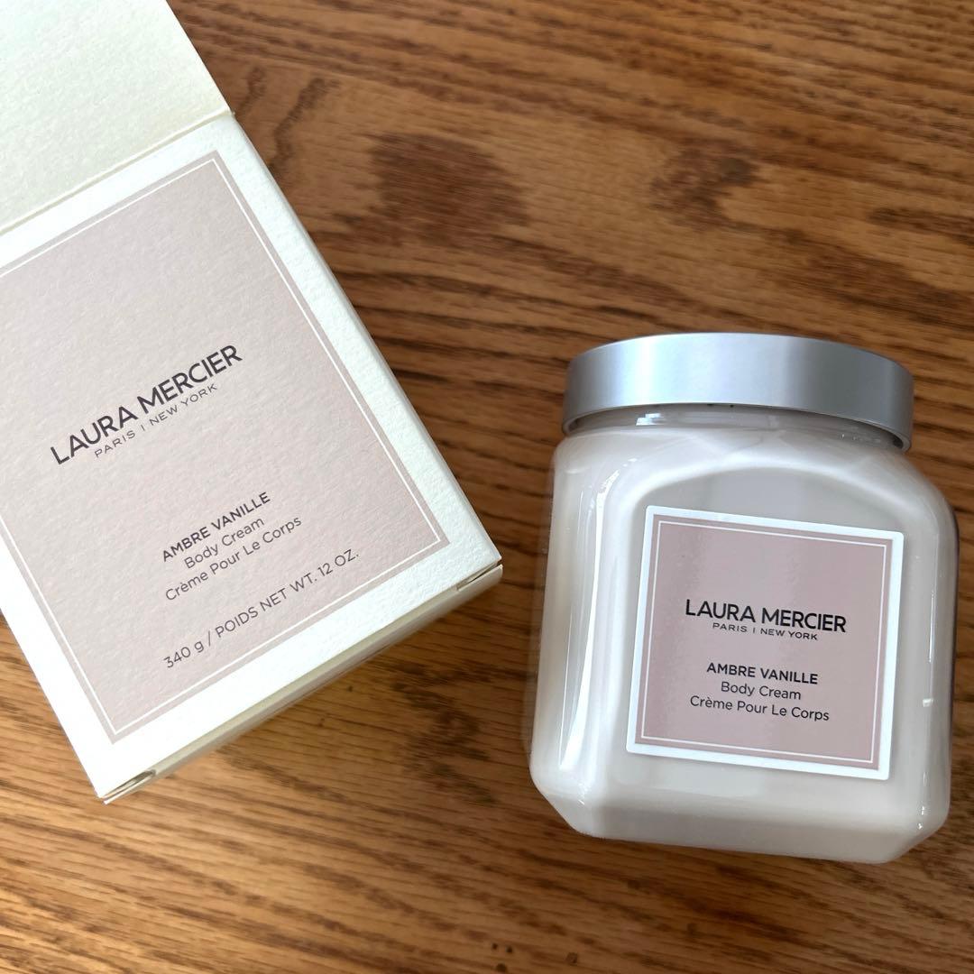 ローラメルシエ　ホイップボディークリーム アンバーバニラ