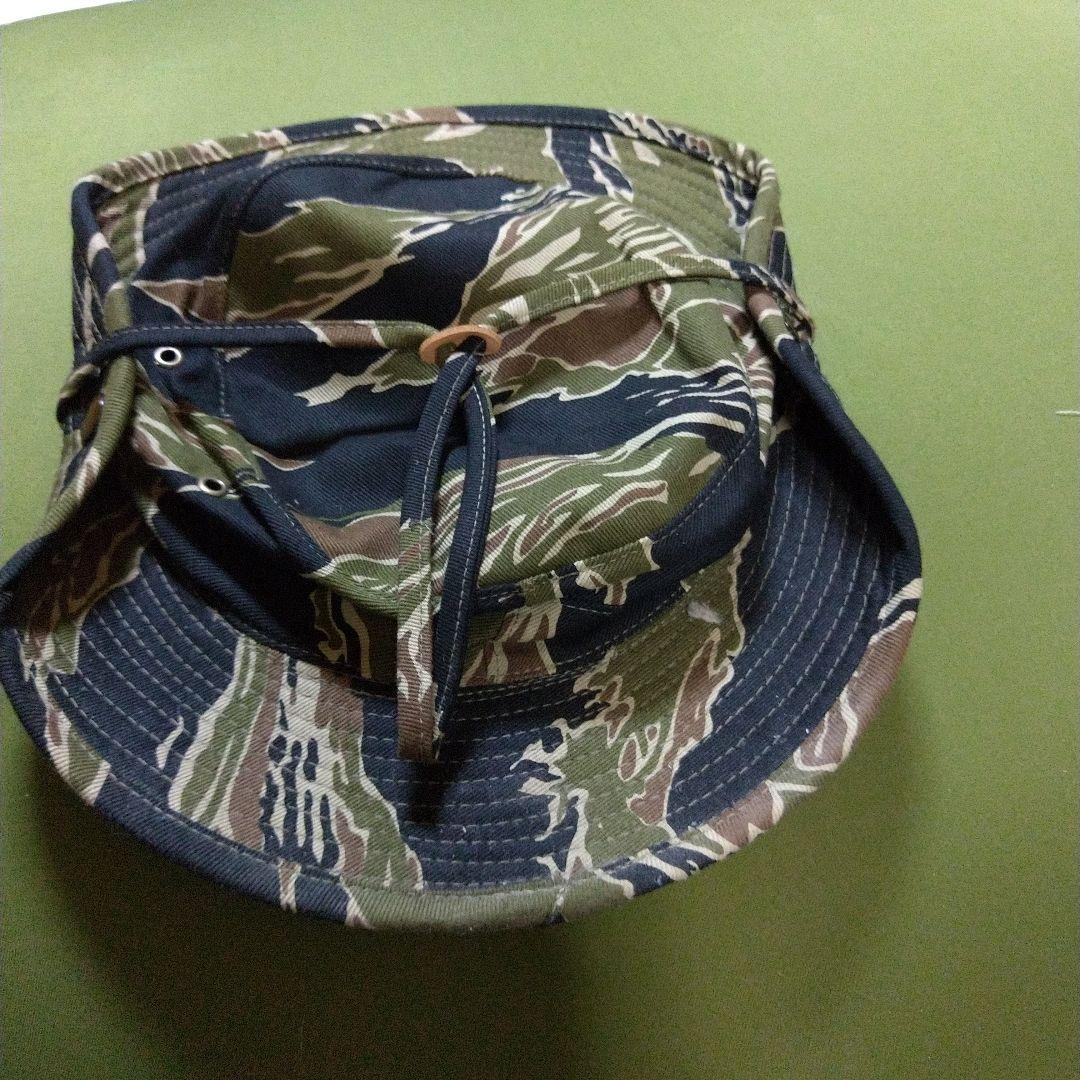 ベトナム戦☆タイガーストライプ☆ カウボーイ HAT ☆