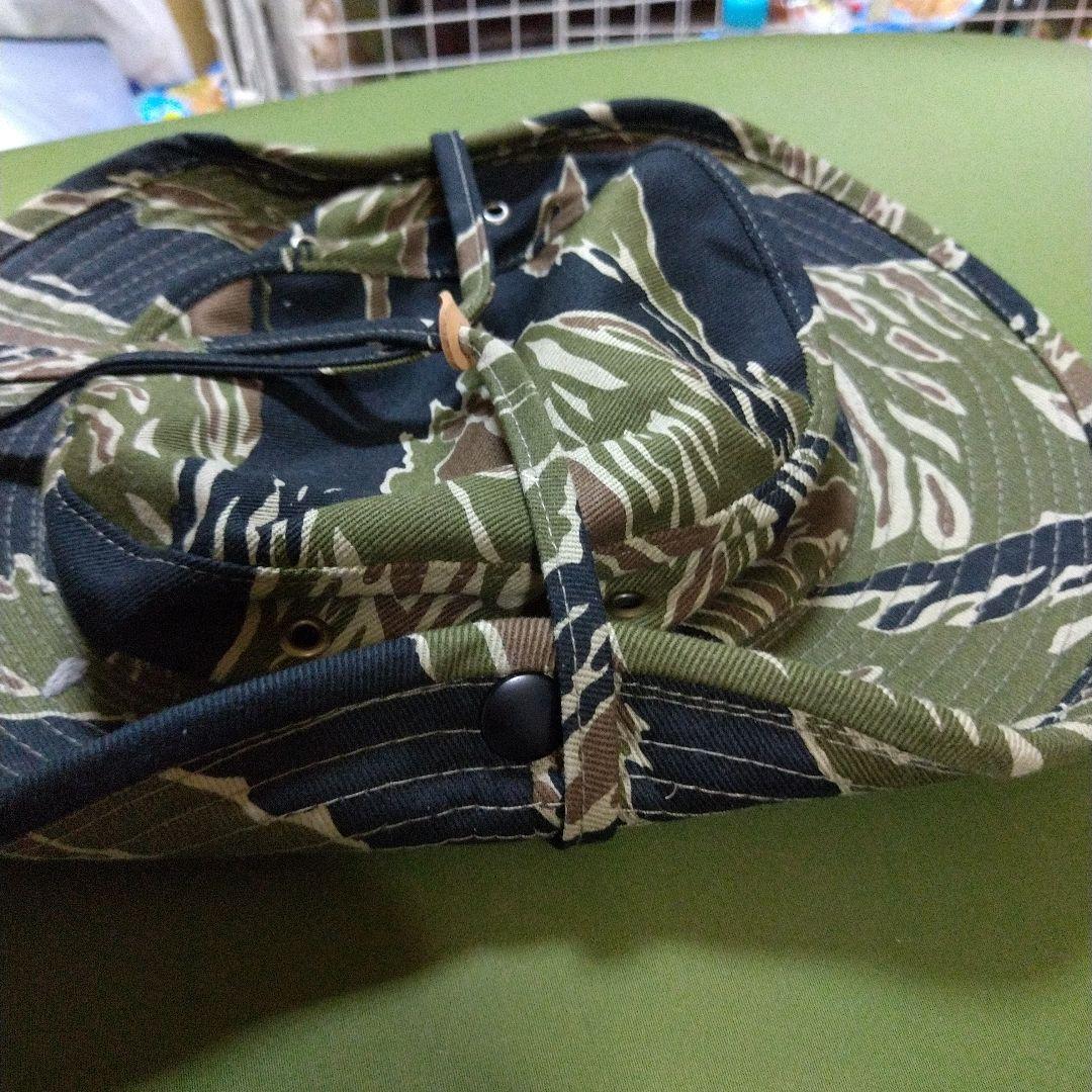 ベトナム戦☆タイガーストライプ☆ カウボーイ HAT ☆