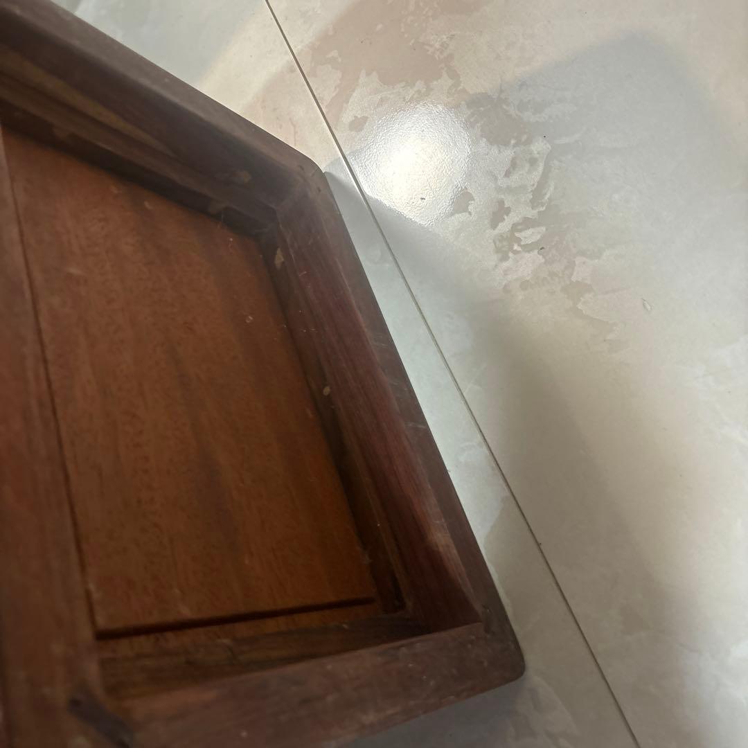 引き出し　小引き出し　家具　螺細　花梨　4段