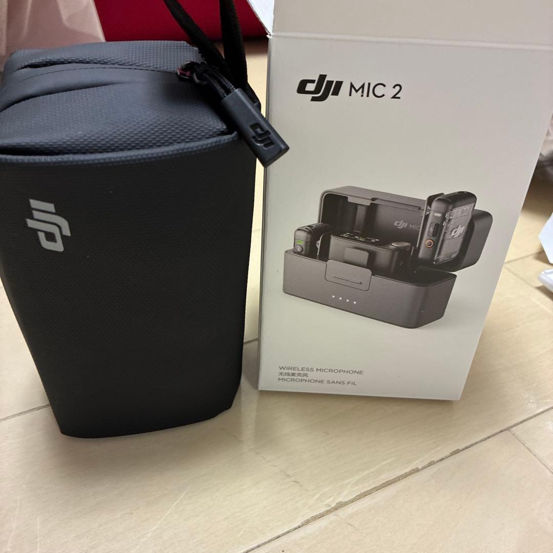 DJI Mic 2 (マイク2個+受信機+充電ケース) フルセット DM1021