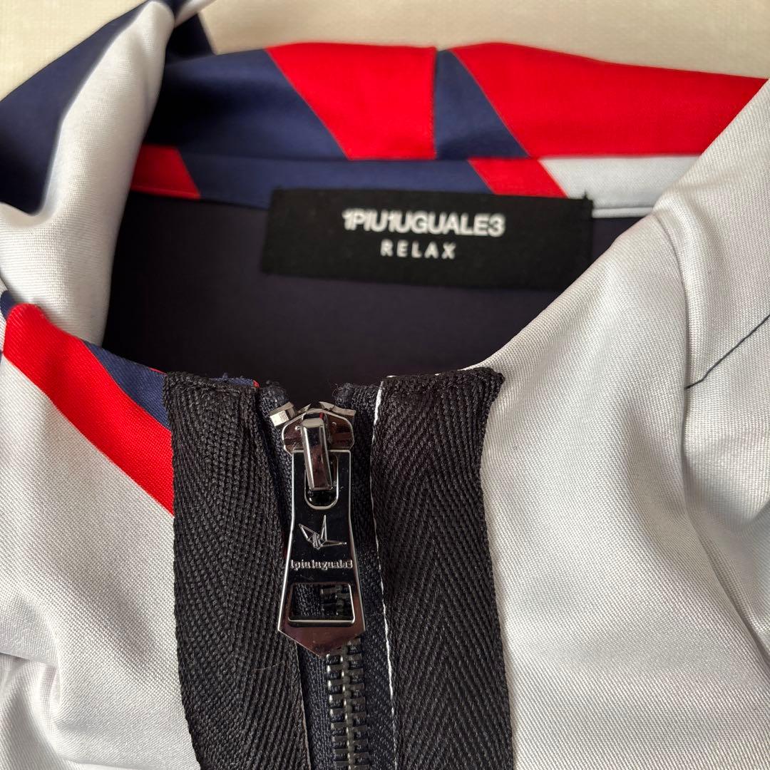 IPUIGUALE3 ストライプ フルジップジャケット上下セット