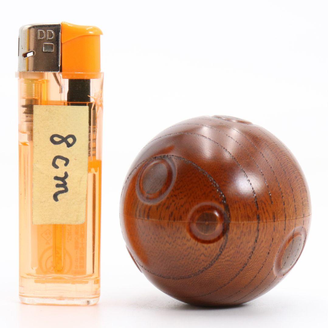 平田秋平作 水玉糸目筋 香合 茶道具 共箱共布　V831　N1