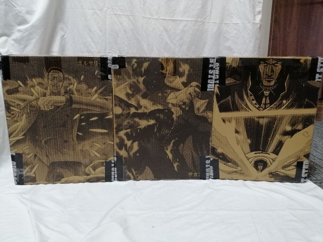 ワンピース 海軍大将 3体セット座台付き ガレージキット フィギュア