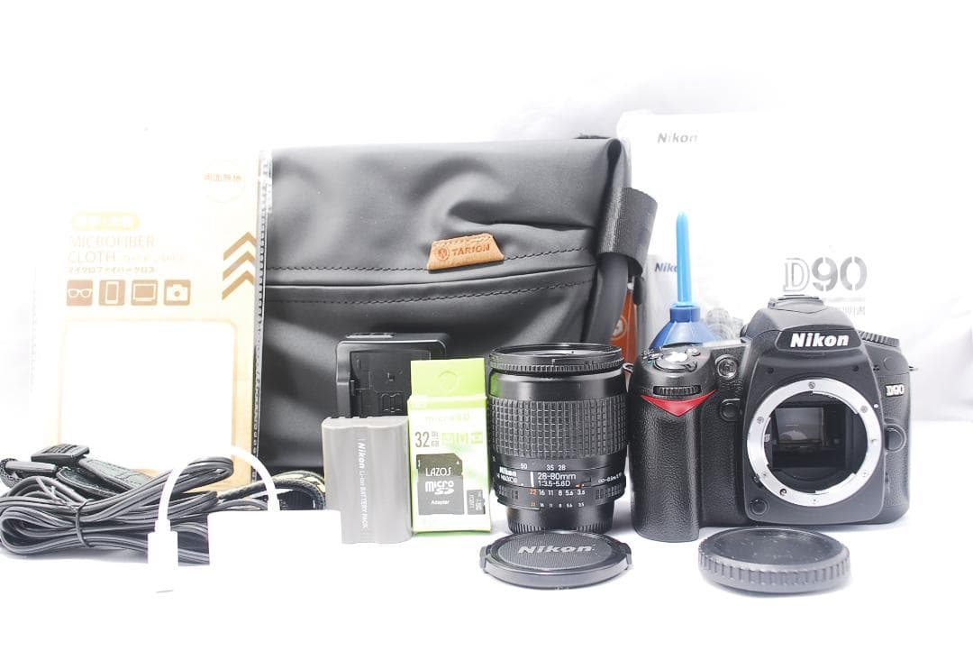 ⭐ショット数極少⭐Nikon D90 レンズセット、豪華おまけつき（２枚目以降）