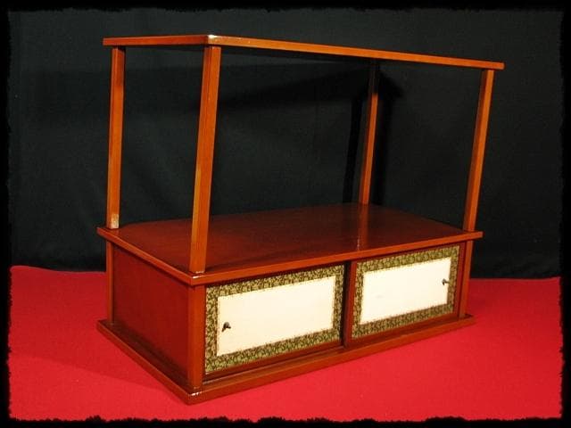 即中斎好 紹鴎棚 糸目 春慶 十三代 無盡宗左 表千家 棚物 f260