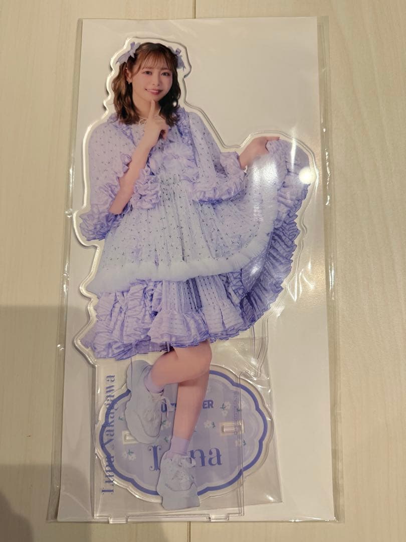 FRUITS ZIPPER メンバー別BIGアクスタ　わたあめ衣装 仲川瑠夏